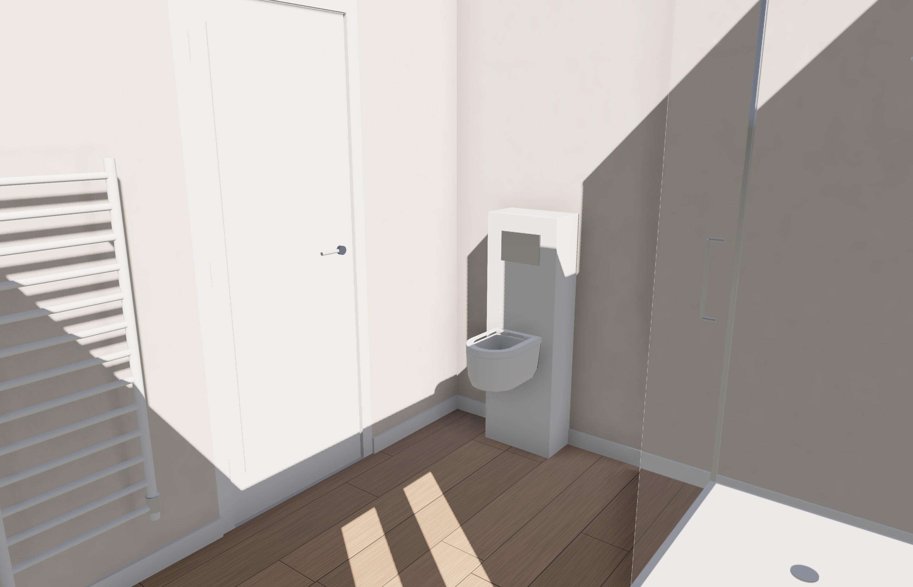 Salle de bains, ambiance Bois & beige